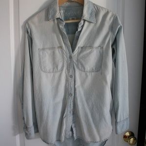 Madewell Perfect Chambray Button Up